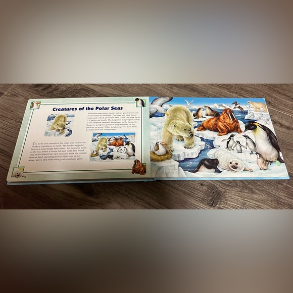 Jigsaw Puzzle Book Ocean Creatures with five 48 piece kids puzzles, Puzzle Book - Picture 5 of 7